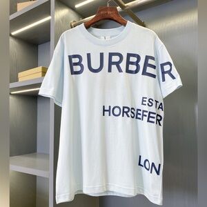 Burberry printed cotton loose t-shirt for men